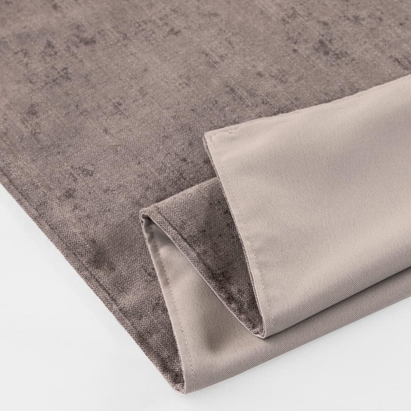 AMBERIS Bed Runner Grey, Chenille Soft No Fading Modern Bed Scarf - Image 5